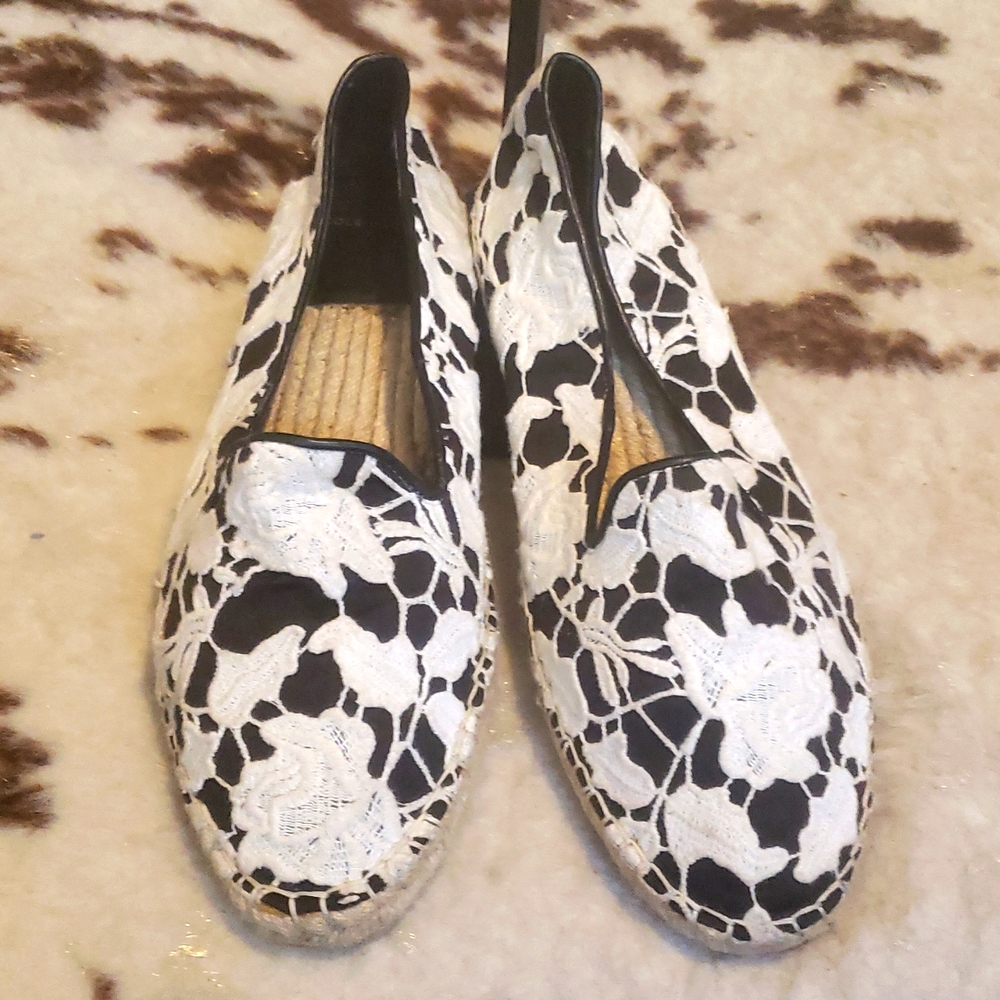 Cole Haan Palermo Espadrille Flat Loaf Sz 9